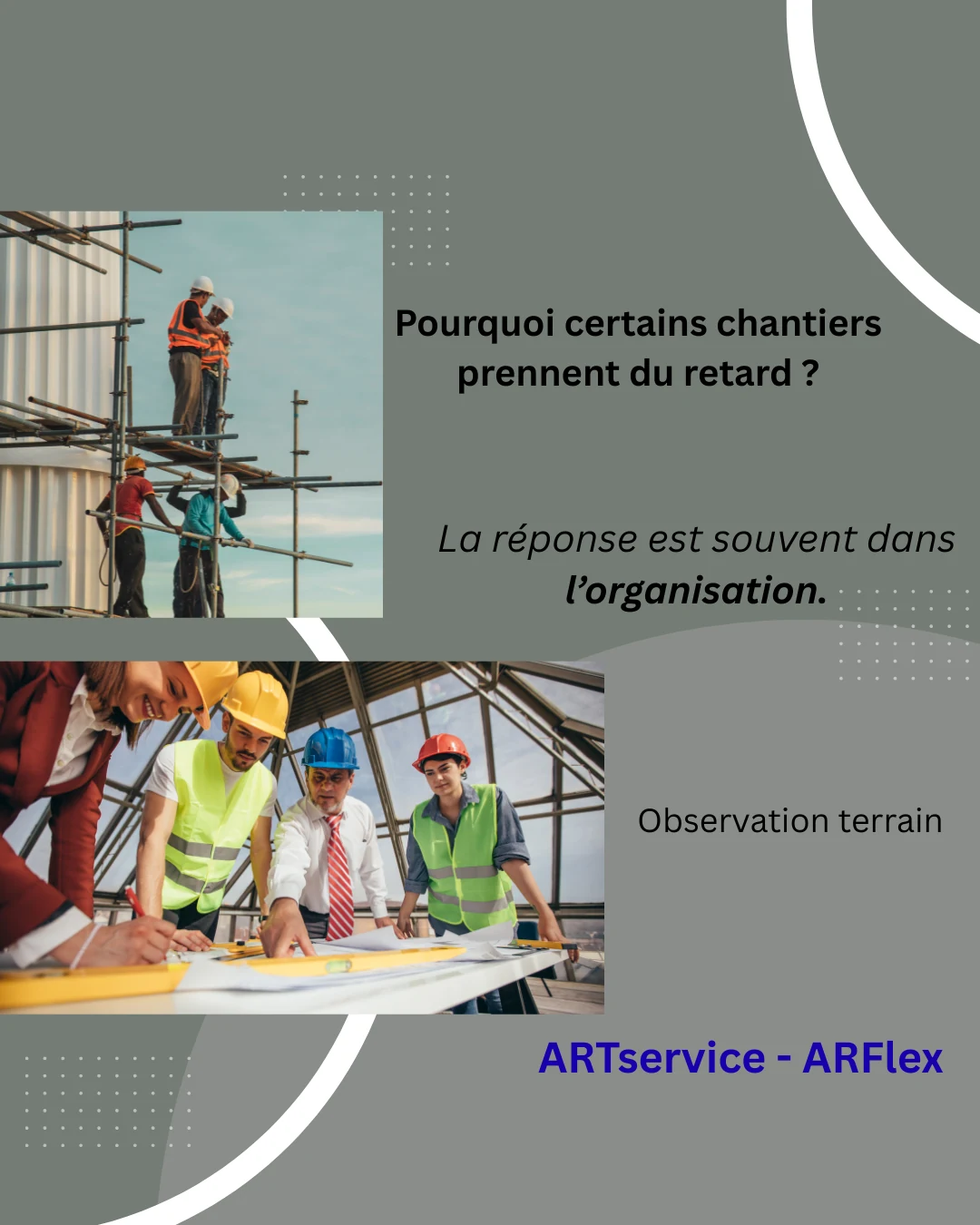 Pourquoi certains chantiers prennent du retard ?